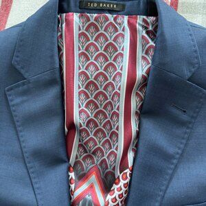 Ted Baker London Super 110's Mens Suit 38R Jacket and 32x28 Pants